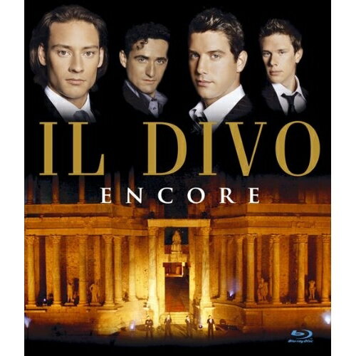 アンコール(Blu-ray) (解説歌詞対訳付)イル・ディーヴォイルディーボ いるでぃーぼ　発売日 : 2014年5月21日　種別 : BD　JAN : 4547366208832　商品番号 : SIXP-7【収録内容】BD:11.君が愛してくれるなら(イル・ディーヴォ・イン・メリダ(ライブ映像))2.イザベル(イル・ディーヴォ・イン・メリダ(ライブ映像))3.オー・ホーリー・ナイト(イル・ディーヴォ・イン・メリダ(ライブ映像))4.ヒーロー(イル・ディーヴォ・イン・メリダ(ライブ映像))5.オール・バイ・マイセルフ(イル・ディーヴォ・イン・メリダ(ライブ映像))6.イル・ディーヴォ・リヴィールド(ドキュメンタリー)7.アンブレイク・マイ・ハート(レグレサ・ア・ミ)(ミュージック・ビデオ)8.MAMA(ミュージック・ビデオ)