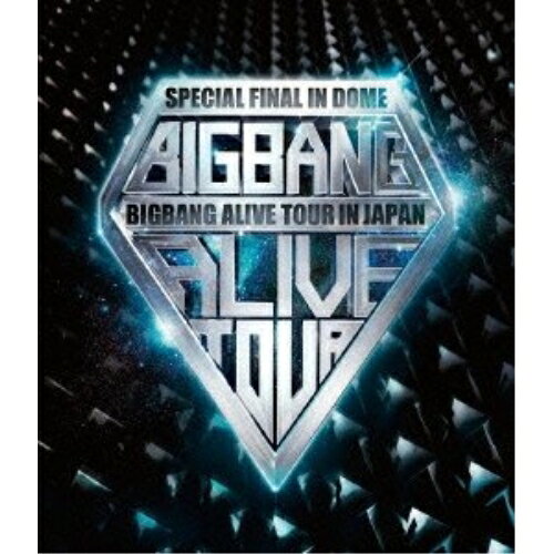 BIGBANG ALIVE TOUR 2012 IN JAPAN SPECIAL FINAL IN DOME -TOKYO DOME 2012.12.05-(Blu-ray) (2Blu-ray+2CD) (初回生産限定版)BIGBANGビッグバン びっぐばん　発売日 : 2013年3月27日　種別 : BD　JAN : 4988064581450　商品番号 : AVXY-58145【収録内容】BD:11.OPENING:INTRO(ALIVE)2.TONIGHT3.HANDS UP4.-MC 1-5.FANTASTIC BABY6.STUPID LIAR7.-MC 2-8.CRAYON9.ポギガヨ(KNOCK OUT)10.HIGH HIGH11.STRONG BABY12.WHAT CAN I DO13.ガラガラ GO!!14.NUMBER 115.CAFe16.-MC 3-17.BAD BOY18.BLUE19.LOVE SONG20.MONSTER21.FEELING22.ONLY LOOK AT ME23.WEDDING DRESS24.WINGS25.HaruHaru -Japanese Version-26.-MC 4-27.LIES28.LAST FAREWELL29.声をきかせて(ENCORE)30.MY HEAVEN(ENCORE)31.-MC 5-(DOUBLE ENCORE)32.FANTASTIC BABY(DOUBLE ENCORE)33.STRONG BABY(DOUBLE ENCORE)34.WHAT CAN I DO(DOUBLE ENCORE)35.-MC 6-(DOUBLE ENCORE)36.FEELING(DOUBLE ENCORE)37.-MC 7-(DOUBLE ENCORE)38.BAD BOY(DOUBLE ENCORE)BD:21.MAKING OF "BIGBANG ALIVE TOUR 2012 IN JAPAN"2.FANTASTIC BABY _G-DRAGON/T.O.P/SOL/D-LITE/V.I(MULTI ANGLES)3.BAD BOY _G-DRAGON/T.O.P/SOL/D-LITE/V.I(MULTI ANGLES)CD:31.TONIGHT2.HANDS UP3.FANTASTIC BABY4.STUPID LIAR5.CRAYON6.ポギガヨ(KNOCK OUT)7.HIGH HIGH8.STRONG BABY9.WHAT CAN I DO10.ガラガラ GO!!11.NUMBER 112.CAFeCD:41.BAD BOY2.BLUE3.LOVE SONG4.MONSTER5.FEELING6.ONLY LOOK AT ME7.WEDDING DRESS8.WINGS9.HaruHaru -Japanese Version-10.LIES11.LAST FAREWELL