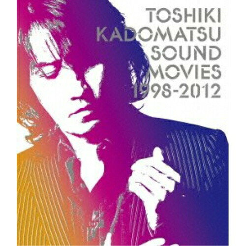 SOUND MOVIES 1998-2012(Blu-ray)角松敏生カドマツトシキ かどまつとしき　発売日 : 2013年3月06日　種別 : BD　JAN : 4988017681770　商品番号 : BVXL-31【収録内容】BD:11.Realize2.風のあやぐ3.You're My Only Shinin' Star4.君という名の僕におしえたい5.愛と修羅6.心配7.Always Be With You8.風車9.君のためにできること10.Startin'11.Smile12.We're Together(Long ver.)13.REMINISCING14.Mrs. Moonlight15.Tokyo Tower