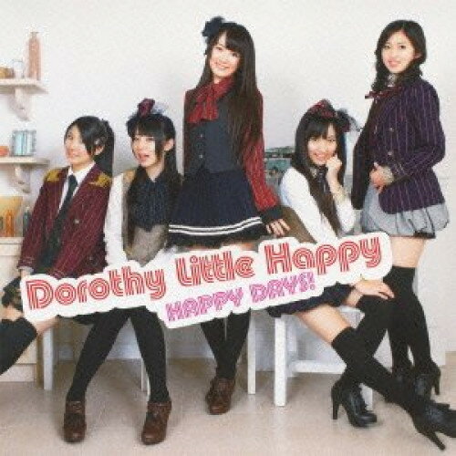 HAPPY DAYS! (Type A)ドロシーリトルハッピーどろしーりとるはっぴー　発売日 : 2012年1月11日　種別 : CD　JAN : 4988064482474　商品番号 : AVCD-48247【商品紹介】東北地方で人気を誇る、仙台発のアイドル・ユニット、Dorothy Little Happyによるメジャー・ファースト・シングル。表題曲の「HAPPY DAYS!」に加え、形態ごとに異なるカップリング・ナンバーを収録!【収録内容】CD:11.HAPPY DAYS!2.never stop again!!3.HAPPY DAYS! -instrumental-4.never stop again!! -instrumental-