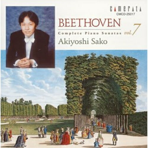 Mozart - CD / 迫昭嘉 / ベートーヴェン:ピアノ・ソナタ全集 7 / CMCD-25017