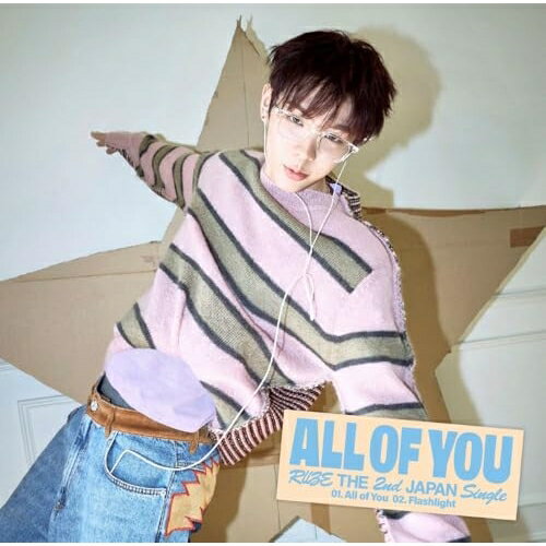 All of You (限定盤/メンバーソロジャケット盤/SHOTARO ver.)RIIZEライズ らいず　発売日 : 2026年2月18日　種別 : CD　JAN : 4988031839867　商品番号 : UPCH-89623【商品紹介】RIIZE、The 2nd Japan Single 『All of You』!新曲「All of You」「Flashlight」を収録!【収録内容】CD:11.All of You2.Flashlight