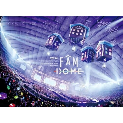 Rakuten - BD / timelesz / We're timelesz LIVE TOUR 2025-2026 episode 1 FAM DOME(Blu-ray) (本編ディスク1枚+特典ディスク2枚) (初回限定盤) / OVXT-19006