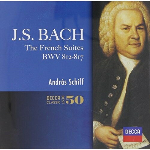 J.S.バッハ:フランス組曲 全曲 イタリア協奏曲 他 (SHM-CD)アンドラーシュ・シフシフ アンドラーシュ しふ あんどらーしゅ　発売日 : 2014年5月14日　種別 : CD　JAN : 4988005817082　商品番号 : UCCD-5573【商品紹介】デッカ創立85周年(2014年時)記念「デッカ クラシック・ベスト50」。本作は、バッハに傾倒したグレン・グールドに惑わされることなく、独自のバッハ演奏を確立したアンドラーシュ・シフが、デッカへの一連のバッハ録音の最後となったフランス組曲他を収録したアルバム。【収録内容】CD:11.フランス組曲 全曲 組曲 第1番 ニ短調 BWV.812 アルマンド2.フランス組曲 全曲 組曲 第1番 ニ短調 BWV.812 クーラント3.フランス組曲 全曲 組曲 第1番 ニ短調 BWV.812 サラバンド4.フランス組曲 全曲 組曲 第1番 ニ短調 BWV.812 メヌエットI5.フランス組曲 全曲 組曲 第1番 ニ短調 BWV.812 メヌエットII6.フランス組曲 全曲 組曲 第1番 ニ短調 BWV.812 ジーグ7.フランス組曲 全曲 組曲 第2番 ハ短調 BWV.813 アルマンド8.フランス組曲 全曲 組曲 第2番 ハ短調 BWV.813 クーラント9.フランス組曲 全曲 組曲 第2番 ハ短調 BWV.813 サラバンド10.フランス組曲 全曲 組曲 第2番 ハ短調 BWV.813 エール11.フランス組曲 全曲 組曲 第2番 ハ短調 BWV.813 メヌエットI12.フランス組曲 全曲 組曲 第2番 ハ短調 BWV.813 メヌエットII13.フランス組曲 全曲 組曲 第2番 ハ短調 BWV.813 ジーグ14.フランス組曲 全曲 組曲 第3番 ロ短調 BWV.814 アルマンド15.フランス組曲 全曲 組曲 第3番 ロ短調 BWV.814 クーラント16.フランス組曲 全曲 組曲 第3番 ロ短調 BWV.814 サラバンド17.フランス組曲 全曲 組曲 第3番 ロ短調 BWV.814 アングレーズ18.フランス組曲 全曲 組曲 第3番 ロ短調 BWV.814 メヌエット-トリオ19.フランス組曲 全曲 組曲 第3番 ロ短調 BWV.814 ジーグ20.フランス組曲 全曲 組曲 第4番 変ホ長調 BWV.815 アルマンド21.フランス組曲 全曲 組曲 第4番 変ホ長調 BWV.815 クーラント22.フランス組曲 全曲 組曲 第4番 変ホ長調 BWV.815 サラバンド23.フランス組曲 全曲 組曲 第4番 変ホ長調 BWV.815 ガヴォット24.フランス組曲 全曲 組曲 第4番 変ホ長調 BWV.815 エール25.フランス組曲 全曲 組曲 第4番 変ホ長調 BWV.815 メヌエット26.フランス組曲 全曲 組曲 第4番 変ホ長調 BWV.815 ジーグCD:21.フランス組曲 全曲 組曲 第5番 ト長調 BWV.816 アルマンド2.フランス組曲 全曲 組曲 第5番 ト長調 BWV.816 クーラント3.フランス組曲 全曲 組曲 第5番 ト長調 BWV.816 サラバンド4.フランス組曲 全曲 組曲 第5番 ト長調 BWV.816 ガヴォット5.フランス組曲 全曲 組曲 第5番 ト長調 BWV.816 ブレー6.フランス組曲 全曲 組曲 第5番 ト長調 BWV.816 ルール7.フランス組曲 全曲 組曲 第5番 ト長調 BWV.816 ジーグ8.フランス組曲 全曲 組曲 第6番 ホ長調 BWV.817 アルマンド9.フランス組曲 全曲 組曲 第6番 ホ長調 BWV.817 クーラント10.フランス組曲 全曲 組曲 第6番 ホ長調 BWV.817 サラバンド11.フランス組曲 全曲 組曲 第6番 ホ長調 BWV.817 ガヴォット12.フランス組曲 全曲 組曲 第6番 ホ長調 BWV.817 ポロネーズ13.フランス組曲 全曲 組曲 第6番 ホ長調 BWV.817 メヌエット14.フランス組曲 全曲 組曲 第6番 ホ長調 BWV.817 ブレー15.フランス組曲 全曲 組曲 第6番 ホ長調 BWV.817 ジーグ16.イタリア協奏曲 ヘ長調 BWV.971 第1楽章:Allegro17.イタリア協奏曲 ヘ長調 BWV.971 第2楽章:Andante18.イタリア協奏曲 ヘ長調 BWV.971 第3楽章:Presto19.フランス風序曲 ロ短調(パルティータ) BWV.831 序曲20.フランス風序曲 ロ短調(パルティータ) BWV.831 クーラント21.フランス風序曲 ロ短調(パルティータ) BWV.831 ガヴォットI&II22.フランス風序曲 ロ短調(パルティータ) BWV.831 パスピエI&II23.フランス風序曲 ロ短調(パルティータ) BWV.831 サラバンド24.フランス風序曲 ロ短調(パルティータ) BWV.831 ブレーI&II25.フランス風序曲 ロ短調(パルティータ) BWV.831 ジーグ26.フランス風序曲 ロ短調(パルティータ) BWV.831 エコー