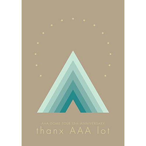 BD / AAA / AAA DOME TOUR 15th ANNIVERSARY -thanx AAA lot-(Blu-ray) (本編ディスク2枚+特典ディスク2枚(スマプラ対応)) (通常版) / AVXD-27554