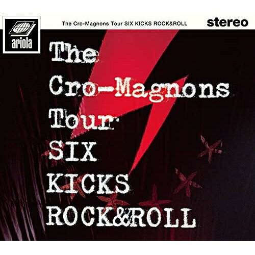 ザ・クロマニヨンズ ツアー SIX KICKS ROCK&ROLL (初回生産限定盤)ザ・クロマニヨンズクロマニヨンズ くろまによんず　発売日 : 2022年8月24日　種別 : DVD　JAN : 4547366564259　商品番号 : BVBL-170【収録内容】DVD:11.ドライブ GO!2.光の魔人3.千円ボウズ4.大空がある5.もぐらとボンゴ6.ここにある7.爆音サイレンサー8.イエー! ロックンロール!!9.冬のくわがた10.ナイフの時代11.ごくつぶし12.縄文BABY13.空き家14.メタリックサマー15.妖怪山エレキ16.暴動チャイル(BO CHILE)17.エルビス(仮)18.生きる19.紙飛行機20.タリホー21.エイトビート22.ギリギリガガンガン23.ナンバーワン野郎!DVD:21.ドライブ GO!2.光の魔人3.大空がある4.もぐらとボンゴ5.縄文BABY6.ごくつぶし