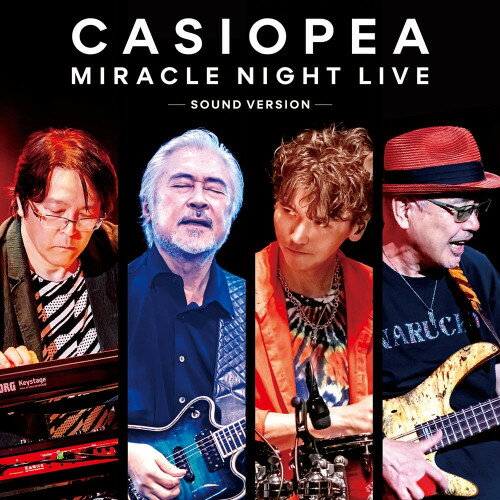 ▼CD / CASIOPEA / MIRACLE NIGHT LIVE 〜SOUND VERSION〜 (Blu-specCD2) / HUCD-10352[5/27]発売