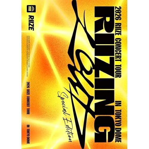 BD / RIIZE / 2026 RIIZE CONCERT TOUR(RIIZING LOUD) Special Edition in TOKYO DOME(Blu-ray) (フォトブック通常盤ver.) (通常盤初回プレス) / UPXH-29077