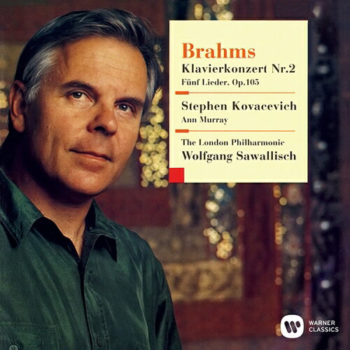 ブラームス:ピアノ協奏曲 第2番 他 (解説歌詞対訳付)スティーヴン・コヴァセヴィチコバセビチ スティーブン こばせびち すてぃーぶん　発売日 : 2016年6月22日　種別 : CD　JAN : 4943674227907　商品番号 : WPCS-23307【商品紹介】スティーヴン・コヴァセヴィッチが得意とするブラームスのピアノ協奏曲第2番の2回目の録音。前作以上に音楽家としての成熟、進化がうかがわれる表現が聴かれる。練達したヴォルフガング・サヴァリッシュの指揮も相俟って、確かな骨格と深い抒情が味わえる。共演はロンドン・フィルハーモニー管弦楽団。【収録内容】CD:11.ピアノ協奏曲 第2番 変ロ長調 作品83 第1楽章:アレグロ・ノン・トロッポ2.ピアノ協奏曲 第2番 変ロ長調 作品83 第2楽章:アレグロ・アパッショナート3.ピアノ協奏曲 第2番 変ロ長調 作品83 第3楽章:アンダンテ4.ピアノ協奏曲 第2番 変ロ長調 作品83 第4楽章:アレグレット・グラツィオーソ5.5つの歌 作品105 第1曲:メロディーのように6.5つの歌 作品105 第2曲:まどろみはいよいよ浅く7.5つの歌 作品105 第3曲:嘆き8.5つの歌 作品105 第4曲:教会墓地にて9.5つの歌 作品105 第5曲:裏切り