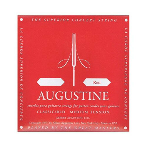 AUGUSTINE オーガスチン クラシックギター弦 レッド5弦 RED 5th