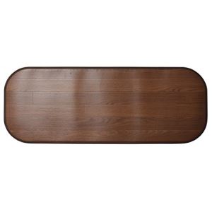 【新生活】消臭加工付き 木目調フリーマット (45cm × 240cm) (ダークブラウン)【取寄商品】【北海道・沖縄送料別】