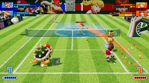 サプライズ2の(送料無料) 追跡番号あり・取寄商品 ニンテンドーマリオテニス フィーバー任天堂｜アングル2
