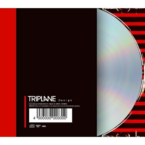 CD / TRIPLANE / Design (CD+DVD) (初回生産限定盤) / NFCD-27357
