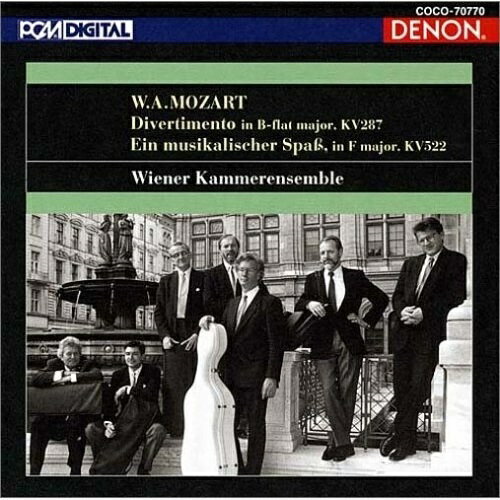 CD / ウィーン室内合奏団 / モーツァルト:ディヴェルティメント 変ロ長調 K.287 音楽の冗談 K.522 / CO..