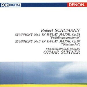 CD / オトマール・スウィトナー / シューマン:交響曲 第1番(春の交響曲)・第3番(ライン) (Blu-specCD) / COCO-73154