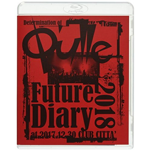 BD / Q'ulle / Determination of Q'ulleFuture Diary 2018at 2017.12.30 CLUB CITTA'(Blu-ray) / RZXD-86515
