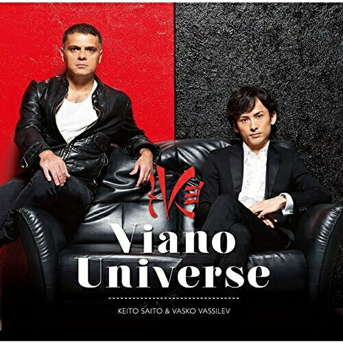 Viano UniverseKEITO & VASKO "Viano"ケイトアンドバスコビアーノ けいとあんどばすこびあーの　発売日 : 2017年3月15日　種別 : CD　JAN : 4988031215326　商品番号 : UCCY-1078【商品紹介】一台四手連弾ピアノデュオ”レ・フレール”のメンバー、そしてブギ・ウギ・ピアノの継承者としてシーンを牽引する”斎藤圭土”と、英国ロイヤルオペラハウスの第一ソロコンサートマスターに史上最年少で就任したスーパー・ヴァイオリニスト”ヴァスコ・ヴァッシレフ”のユニット、KEITO & VASKO”Viano(ヴィアーノ)”ならではの音楽の愉しさが満載!『Viano Universe』のタイトル通り、Universal=”世界で愛され”、そして”Vianoにしかできない新しい世界”を堪能できる一枚となっている。【収録内容】CD:11.月冴えゆく2.Seeker3.サロルンカムイ〜丹頂の舞〜4.Prayer of Boogie5.完璧なお城変奏曲 第1章 母城6.完璧なお城変奏曲 第2章 使命7.完璧なお城変奏曲 第3章 灰色の空の下8.完璧なお城変奏曲 第4章 マスカラード9.完璧なお城変奏曲 第5章 ベルスーズ10.富士山ブギ11.桜12.富士山ブギ(ショートバージョン)(ハッピートラック)