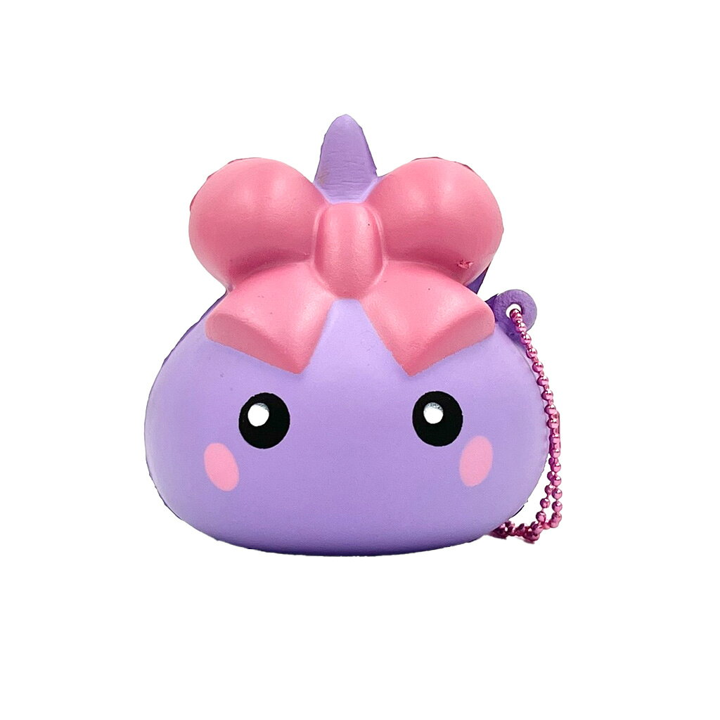 【送料無料】ほっぺちゃん スクイーズ／パープル／サン宝石 surprise-2-12980797 サプライズ2 パッケージ画像