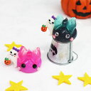 おばけちゃんとビッグリボンメガほっぺちゃんキーチェーン/ハロウィン/sunhoseki