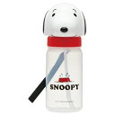 【送料無料】 ダイカットストロー式ブローボトル 350ml SNOOPYスケーター(Skater)(3)