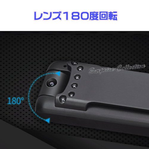 防犯カメラ 薄型ビデオカメラ 長時間録画 クリップ式カメラ ミニビデオカメラ ドライブレコーダー 小型カメラ 監視カメラ スポーツカメラ