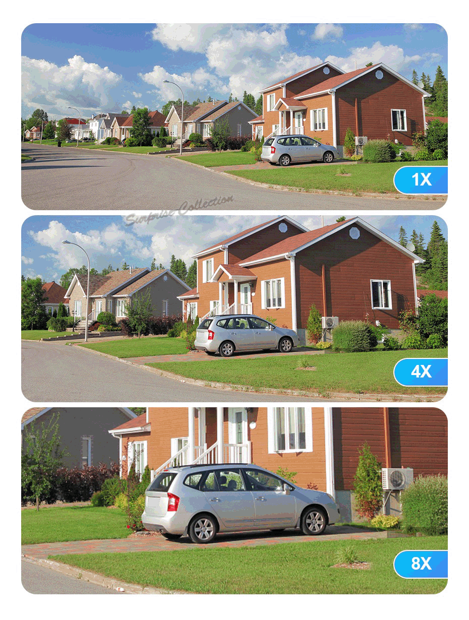 防犯カメラ 監視カメラ 屋外 800万画素 8倍ズーム 常時録画 WiFi ワイヤレス SDカード録画 人体検知 自動追尾 暗視 surprise-collection-10000639 サプライズコレクション サンプル画像3