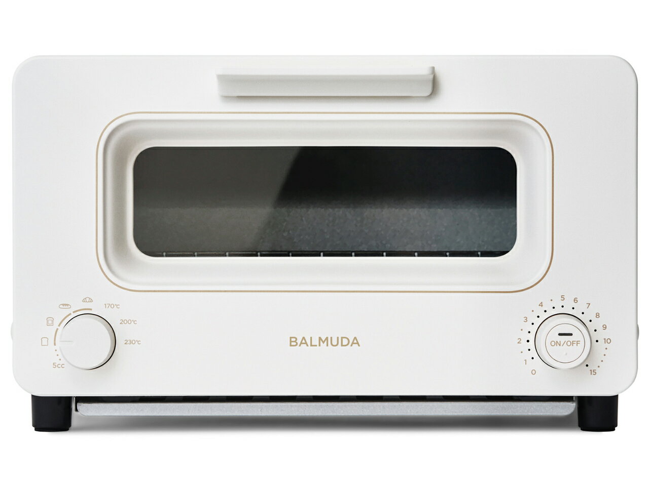 K05A-WH ホワイト バルミューダ トースター BALMUDA The Toaster スチームトースター