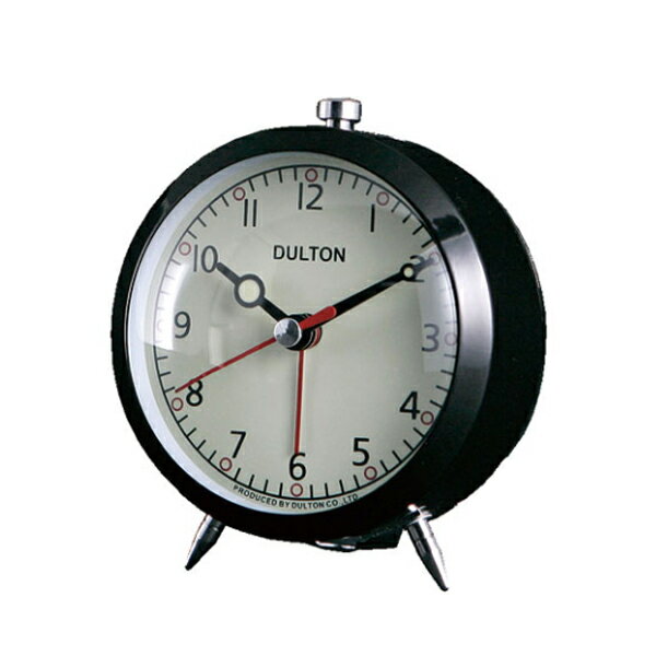 SD-DT-100-053Q-BK DULTON (ダルトン) アラームクロック ALARM CLOCK BLACK