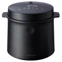 JM-C20E-B FORTYFOUR forty-four LOCABO 炊飯器 糖質カット炊飯器 糖質カット炊き 2合 まで 通常炊き 5合 まで 糖質カット 糖質最大約45％カット ブラック