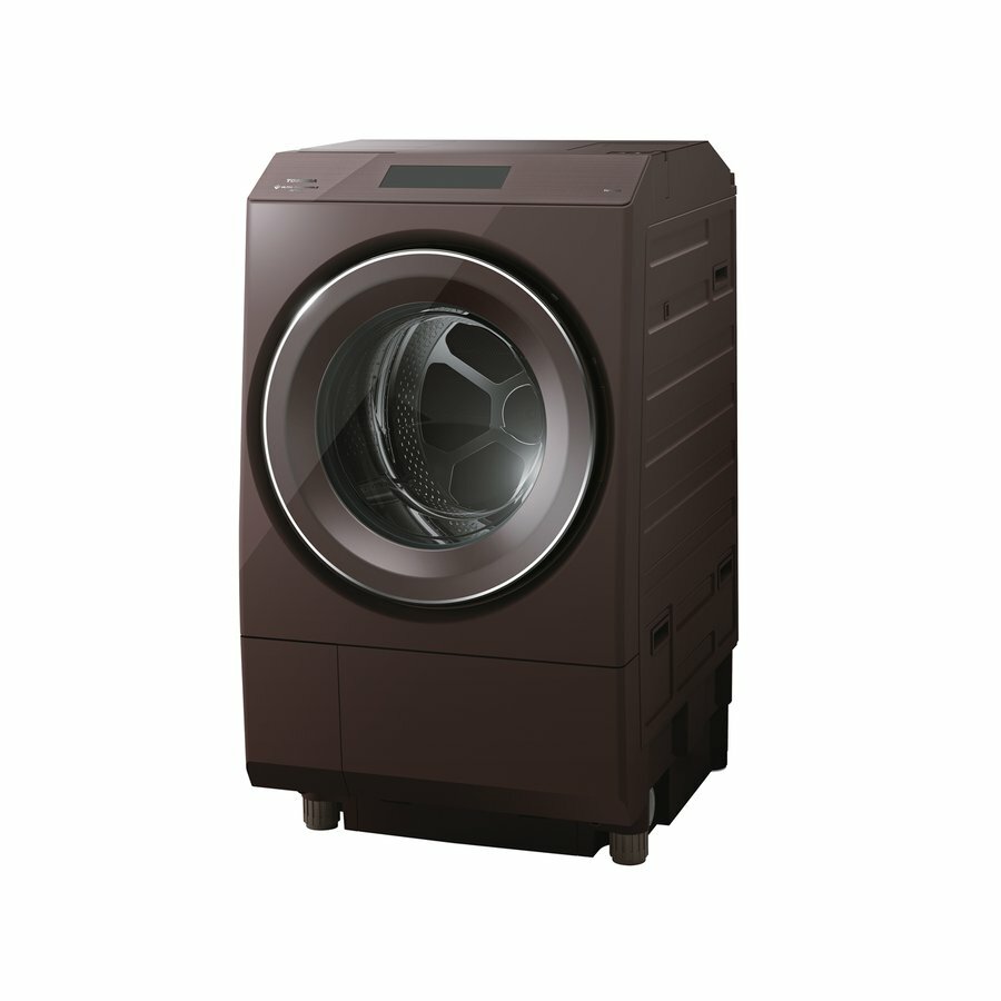 大阪限定設置込み 東芝 左開き 12.0kgドラム式洗濯乾燥機 TW-127XP2L T ボルドーブラウンのサムネイル