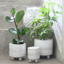 DULTON ダルトン ストーンウェア ポット ウィズ レッグス G20-0197XS STONEWARE POT WITH LEGS XS