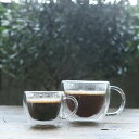 DULTON ダルトン ダブル ウォール グラス カップ ルンゴ G815-967LU DOUBLE WALL GLASS CUP LUNGO