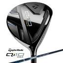 TaylorMade-4570095570383 テーラーメイド Qi10 MAX ゴルフクラブ フェアウェイウッド Diamana Blue TM50 #7 カーボン SR ロフト角22° 2024年モデル