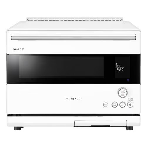 AX-RS1B-W シャープ SHARP HEALSIO ヘルシオ ウォーターオーブン 30L 2段調理対応 COCORO KITCHEN対応 マットホワイト