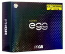PRGR-SUPER-EGG-BALL-2019 プロギア PRGR ゴルフボール SUPER egg BALL 高反発 2019年モデル パールホワイト 1ダース 12球入り