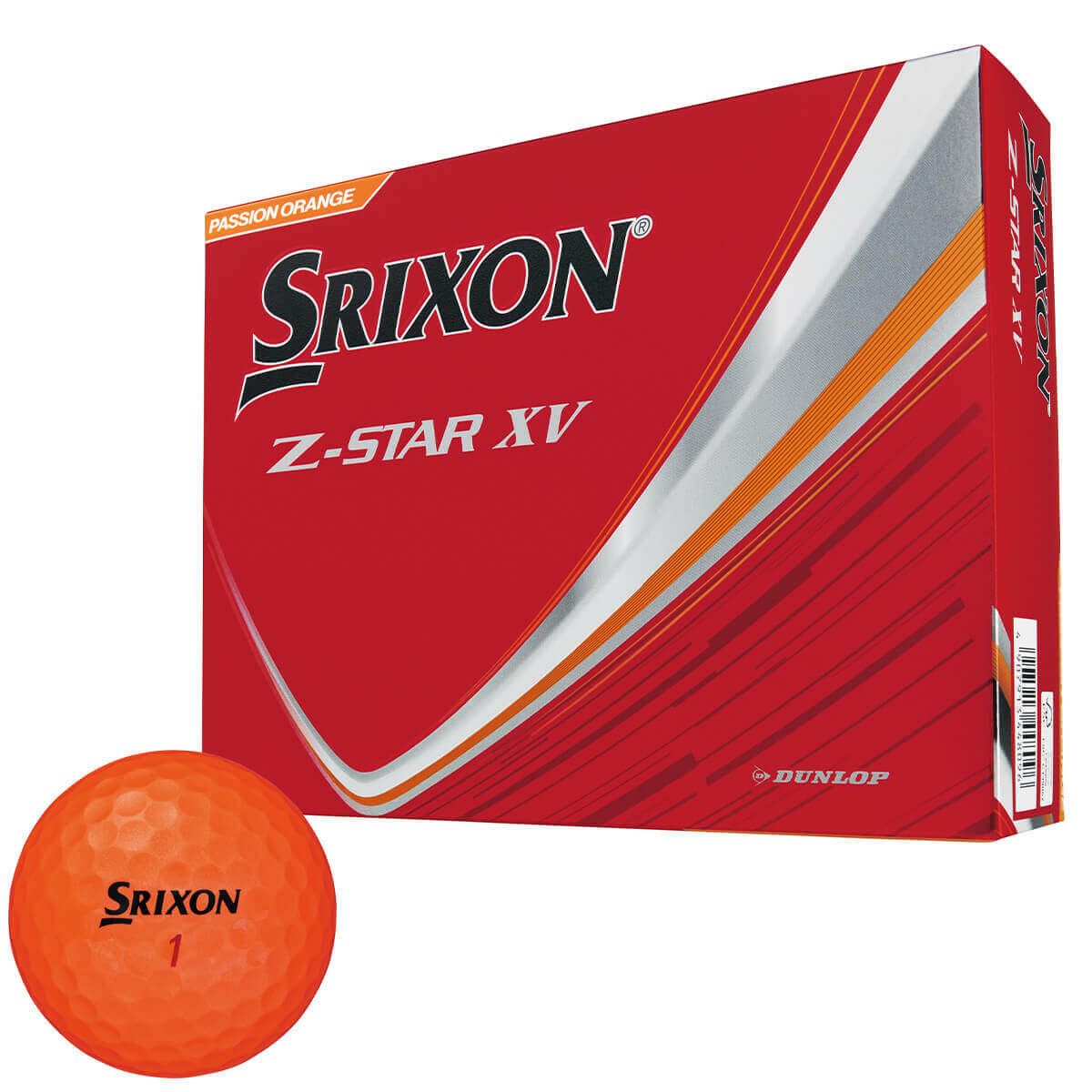 Z-STAR-XV-Y DUNLOP SRIXON Z-STAR XV 9 プレミアムパッションオレンジ 2025年モデル [ゴルフボール 5ダース 60球入り...