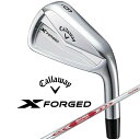 X-FORGED-I-2024-6-NSPRO-S Callaway キャロウェイ ゴルフアイアンセット X FORGED N.S.PRO MODUS3 TOUR 105(スチール)(S) 6本組(5I~9I/PW) 2024年モデル