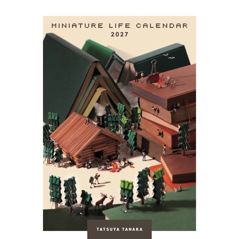 2027 CALENDAR COLLECTION MINIATURE LIFE CALENDAR PRODUCT SPECIFICATIONS 商品品番 27CL-0466 発売予定日 2026年10月10日 発売 仕様・サイズ A4・56P (壁掛・ヒラ) 定価 (税込) 3,080円 (税込) JANコード 4900459570849 【ご注文前のご確認事項（必読）】 掲載画像について: 表紙画像および中面サンプルはメーカー監修中のイメージです。実物と一部デザインが異なる場合がございます。画像違いでの返品・交換はお受けできません。 入荷・発送時期について: ご注文確定後にメーカー手配を開始いたします。受付日より通常10〜15営業日前後での入荷・発送見込みとなります。メーカー在庫完売時はやむを得ずキャンセルとなる場合がございます。 発売日の変更について: 発売日はメーカー都合により頻繁に変更・延期となる場合がございます。最新情報に準拠し、発売日以降の入荷分より順次発送いたします。 同梱配送のご注意: 特殊ロール形状および梱包都合上、書籍・CD・DVD等と一緒のご注文はお受けできません。カレンダー単体でのご注文をお願いいたします。