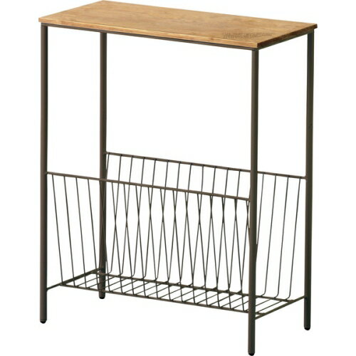 東谷サイドテーブル (ブラウン) (W40×D20×H50)【送料無料（北海道・沖縄送料別）】