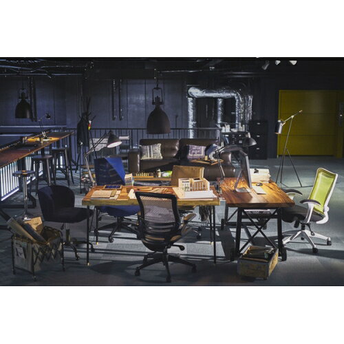 東谷オフィスチェア (ブラック) (W62×D63×H94-102×SH47-55)【送料無料(北海道・沖縄送料別)】 [3]