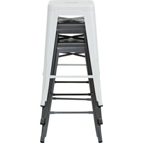 東谷クレール ハイスツール (ブラック) (W41×D41×H66(座面30×30))【送料無料(北海道・沖縄送料別)】 [2]