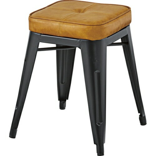 東谷スツール (キャメル) (W41×D41×H48)【送料無料（北海道・沖縄送料別）】