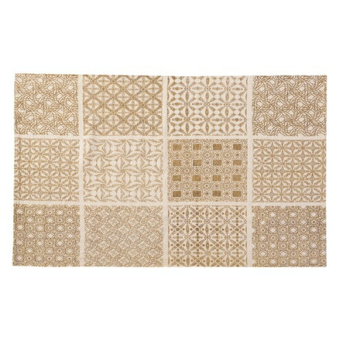 東谷ラグ (ベージュ) (約W90×D130)【送料無料（北海道・沖縄送料別）】