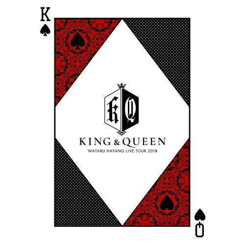 Wataru Hatano LIVE Tour 2018 ”LIVE KING & QUEEN” Live DVD羽多野渉ハタノワタル はたのわたる　発売日 : 2018年10月26日　種別 : DVD　JAN : 4562475290738　商品番号 : EYBA-12073【収録内容】DVD:11.オープニング2.KING & QUEEN3.Hikari4.You Only Live Once5.流星飛行6.Synchronic7.MC8.Dance with Devils スペシャルメドレー、全部お前の為だ!、君だけの守護騎士、マドモ★アゼル9.覚醒のAir10.ダンスパート11.あなたへ12.路地裏のラプソディ13.MC14.I'm a Voice Actor15.ハートシグナル16.MC17.All day long, All night long18.Mach 1.67 -ENCORE-19.MC -ENCORE-20.Braver. -ENCORE-21.MC -ENCORE-22.はじまりの日に -ENCORE-23.エンディング -ENCORE-24.Never be too late(特典映像)25.運命のCoda(特典映像)26.わすれもの(特典映像)27.君がいるセカイ、君のいない世界。(特典映像)28.Sing and Dance!(特典映像)29.バックステージ映像(特典映像)