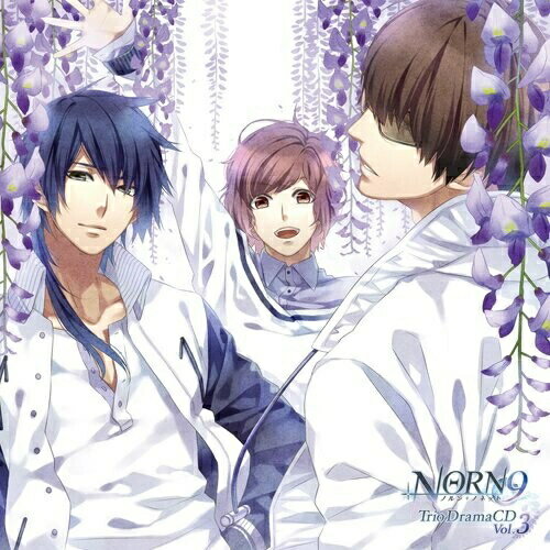 NORN9 ノルン+ノネット Trio DramaCD Vol.3ドラマCD杉山紀彰、杉田智和、吉野裕行、近藤浩徳　発売日 : 2014年1月29日　種別 : CD　JAN : 4560372442236　商品番号 : KDSD-664【商品紹介】女性向けPSP用ゲーム『NORN9 ノルン+ノネット』のドラマCDが3カ月連続でリリース!こはる・深琴・七海の攻略対象キャラクター3名ずつに分かれ、合計3枚でシリーズ展開。1キャラクターごとに異なるシチュエーション・ドラマと、3キャラクターが出演するミニ・ドラマを収録。第3弾には、宿吏暁人(CV:杉山紀彰)、室星ロン(CV:杉田智和)、乙丸平士(CV:吉野裕行)が出演。【収録内容】CD:11.いとせめて恋(宿吏暁人 シチュエーションドラマ)2.めぐりあひて一葉(室星ロン シチュエーションドラマ)3.雪もよに(乙丸平士 シチュエーションドラマ)4.ウィステリア(ミニドラマ)