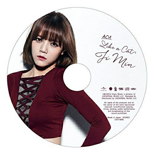 Like a Cat (初回限定盤/JIMIN)AOAエイオーエイ えいおーえい　発売日 : 2015年2月25日　種別 : CD　JAN : 4988005878854　商品番号 : UICV-9095【商品紹介】K-POPガールズ・グループ、AOAの「ミニスカート」に続く作品は”セクシーキャットエンジェル!!”。日本セカンド・シングルとなる「Like a Cat」はタイトルの通り、まさしくAOAのメンバーが猫のようにしなやかに、妖しく、そして猫の足音”サプンサプン”を表現するダンスが特徴的な楽曲。【収録内容】CD:11.Like a Cat2.Just the two of us -Japanese ver.-