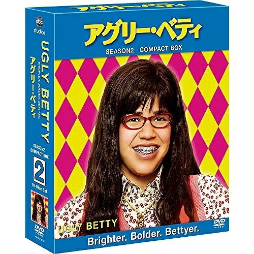 【取寄商品】DVD / 海外TVドラマ / アグリー・ベティ シーズン2 コンパクトBOX (本編ディスク9枚+特典ディスク1枚) (特別収録:『プライベート・プラクティス:LA診療所 シーズン1』 第1話、『ダート』 第1話、『カイルXY シーズン1』 第1話、『サマンサ Who? シーズン1』..