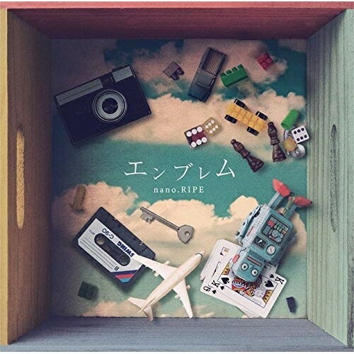 【 お取り寄せにお時間をいただく商品となります 】　・入荷まで長期お時間をいただく場合がございます。　・メーカーの在庫状況によってはお取り寄せが出来ない場合がございます。　・発送の都合上すべて揃い次第となりますので単品でのご注文をオススメいたします。　・手配前に「ご継続」か「キャンセル」のご確認を行わせていただく場合がございます。　当店からのメールを必ず受信できるようにご設定をお願いいたします。 エンブレムnano.RIPEナノライプ なのらいぷ　発売日 : 2019年11月06日　種別 : CD　JAN : 4540774149414　商品番号 : LACM-14941【商品紹介】TVアニメ第4期『食戟のソーマ 神ノ皿』2019年10月より放送!!!ED主題歌はnano.RIPE!!前作に続きゲストアレンジャーを迎え、本作はamazarashiのサウンドプロデュースも務める出羽良彰が参加。nano.RIPEの新しい側面を引き出し、力強くも爽やかな楽曲に仕上がっている!【収録内容】CD:11.エンブレム2.トロット