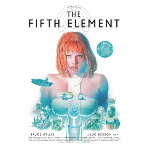 【取寄商品】BD / ブルース・ウィリス / フィフス・エレメント (4K Ultra HD Blu-ray+Blu-ray) (通常版) / TCBD-1135