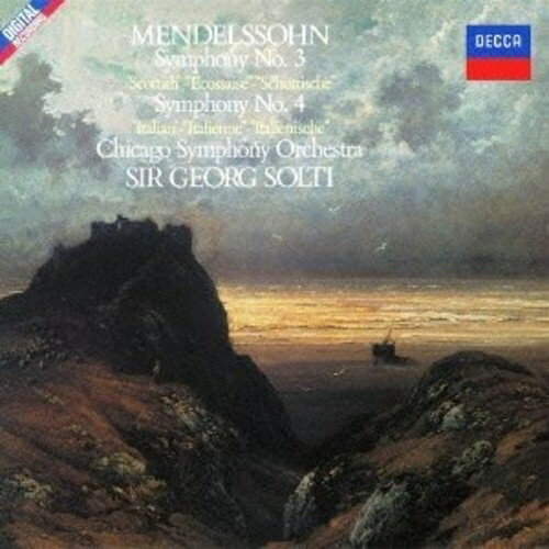 CD / サー・ゲオルグ・ショルティ / メンデルスゾーン:交響曲第3番(スコットランド) 交響曲第4番(イタリア) (限定盤) / UCCD-4697